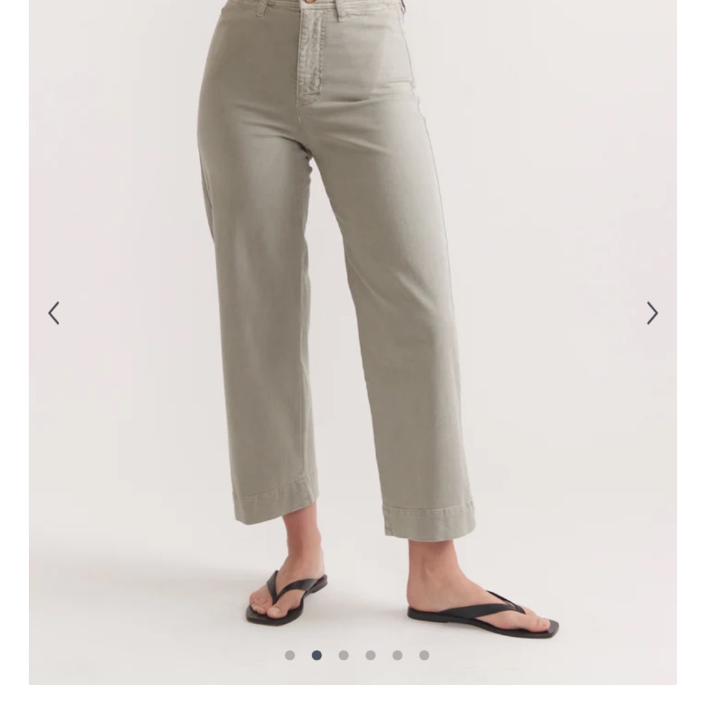 Marine Layer Bridget Pant In Olive